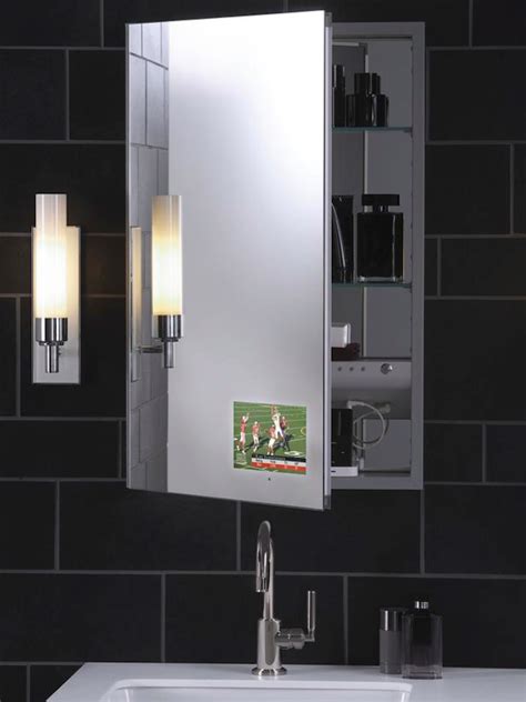 high end medicine cabinet with mirrors